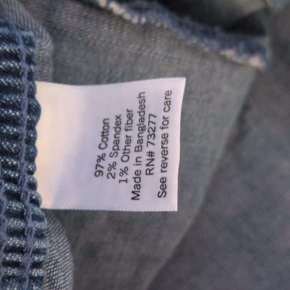 Croft & Barrow Pull On Jeans - 16W - Picture 7 of 7